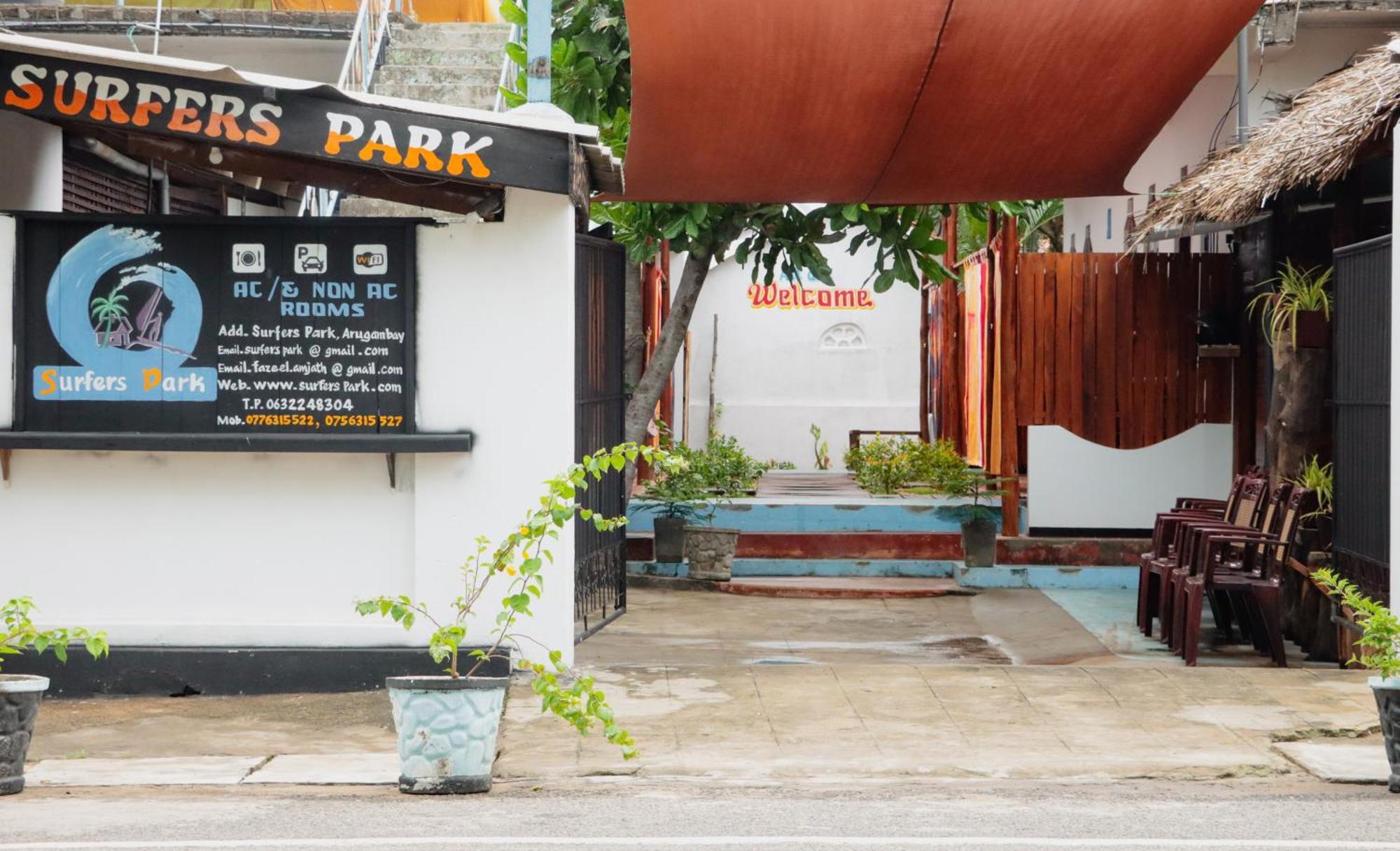 Surfers Park Arugambay Bed & Breakfast Vịnh Arugam Ngoại thất bức ảnh