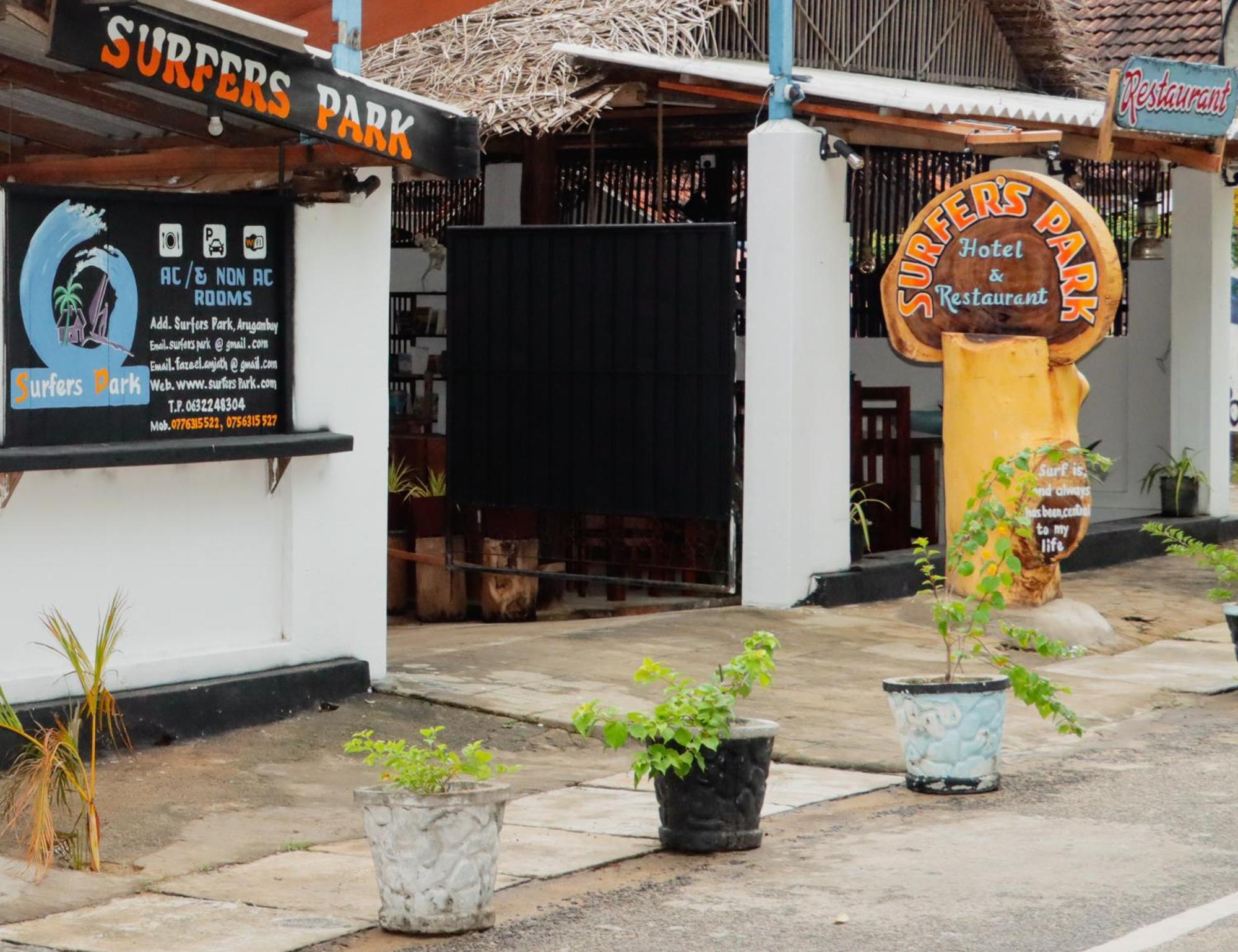 Surfers Park Arugambay Bed & Breakfast Vịnh Arugam Ngoại thất bức ảnh